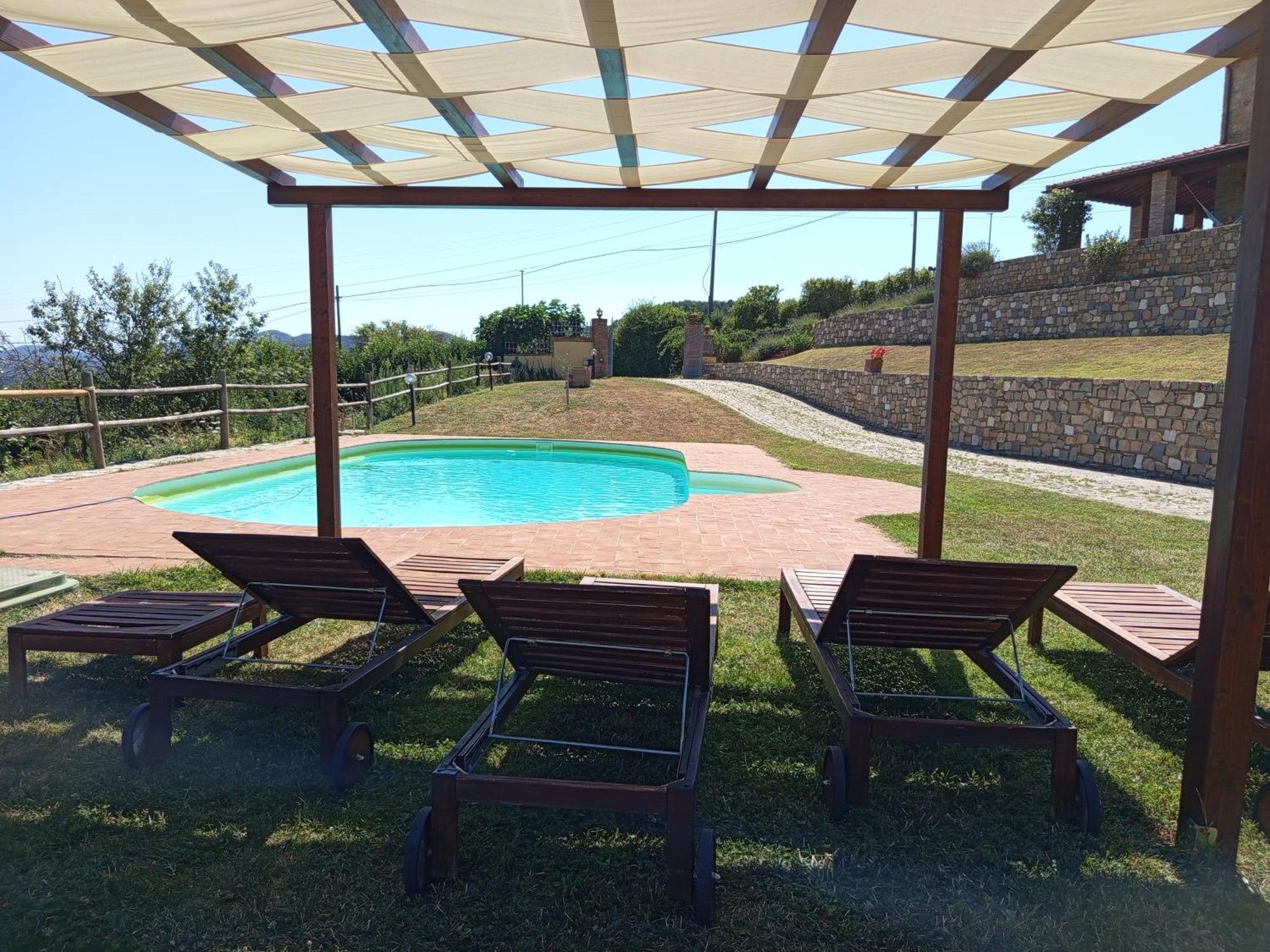Villa Dimora Degli Angeli Chianni Exterior foto