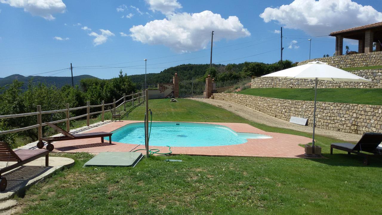 Villa Dimora Degli Angeli Chianni Exterior foto